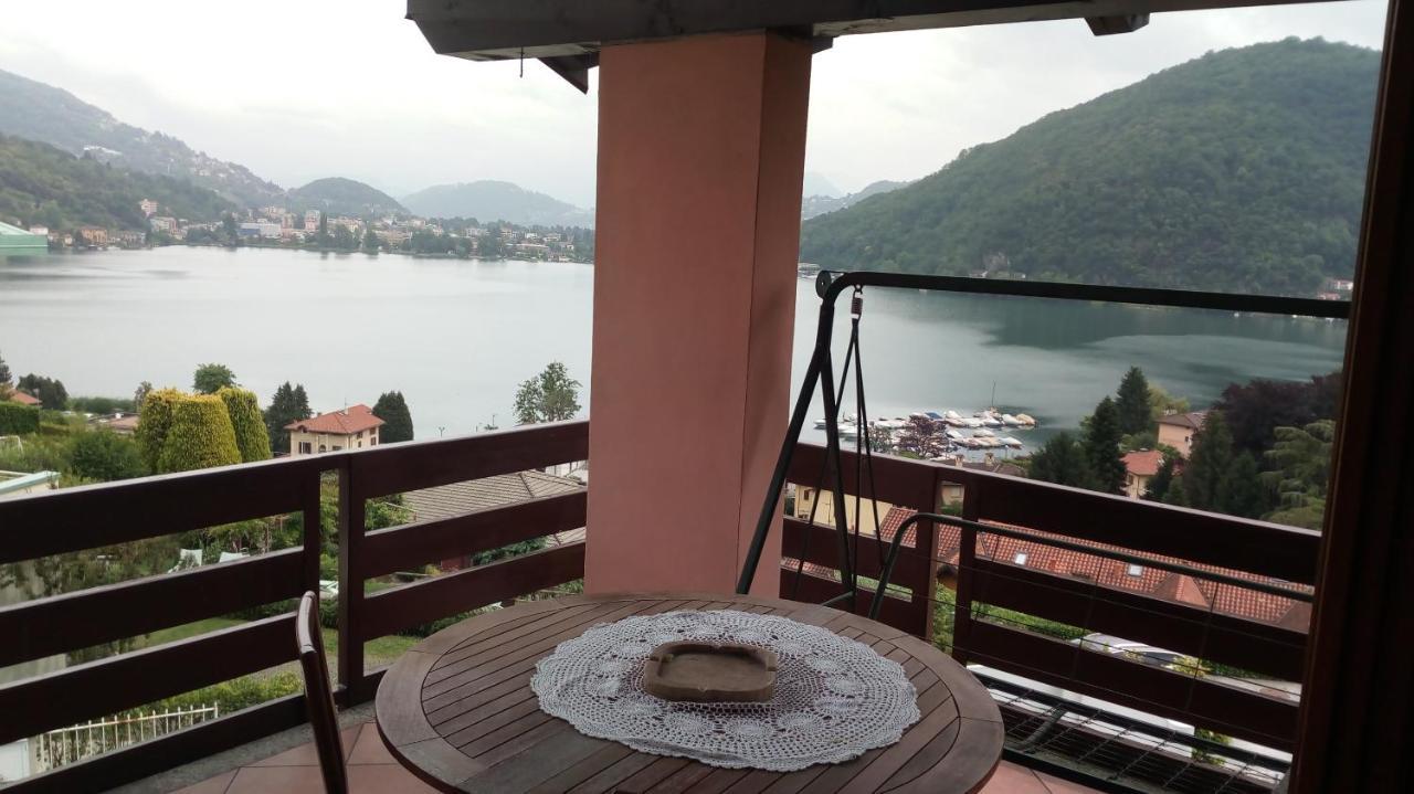 Villa Panoramica Lavena Ponte Tresa Exteriér fotografie