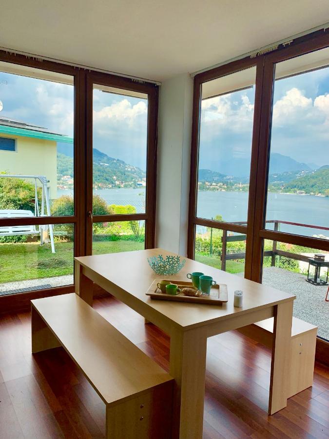 Villa Panoramica Lavena Ponte Tresa Exteriér fotografie