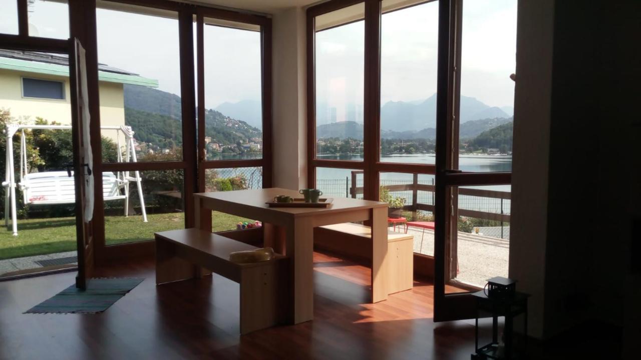 Villa Panoramica Lavena Ponte Tresa Exteriér fotografie